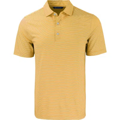 CUTTER & BUCK CUTTER & BUCK FORGE DOUBLE STRIPE RECYCLED BLEND POLO