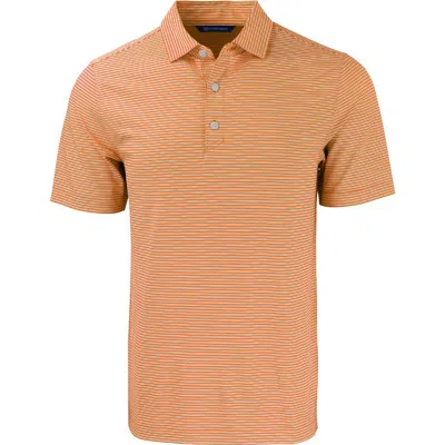 CUTTER & BUCK CUTTER & BUCK FORGE DOUBLE STRIPE RECYCLED BLEND POLO