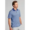 Cutter & Buck Forge Tonal Stripe Stretch Mens Big And Tall Polo Shirt In Blue