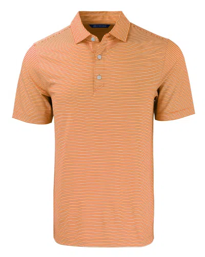 CUTTER & BUCK FORGE ECO DOUBLE STRIPE STRETCH RECYCLED MENS POLO