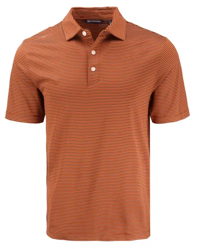 Cutter & Buck Forge Eco Fine Line Stripe Stretch Recycled Mens Polo