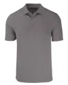 Cutter & Buck Forge Eco Stretch Recycled Mens Big & Tall Polo In Gray