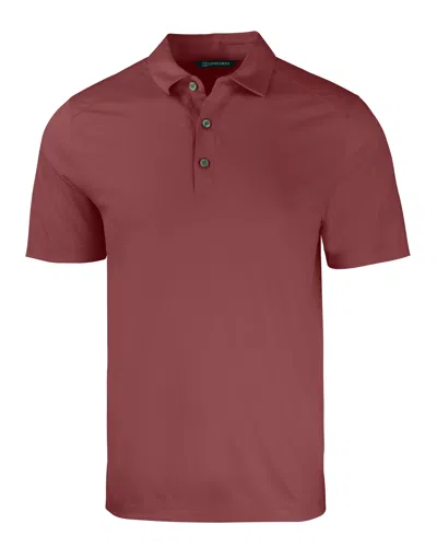 Cutter & Buck Forge Eco Stretch Recycled Mens Polo In Brown