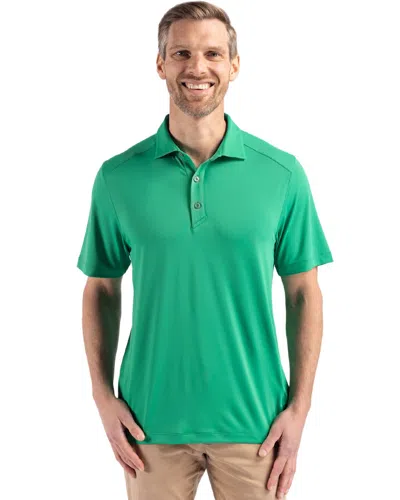 Cutter & Buck Prospect Textured Stretch Mens Short Sleeve Polo Shirt In Red