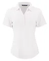 Cutter & Buck Forge Eco Stretch Recycled Womens Short Sleeve Polo