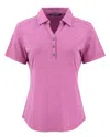 Cutter & Buck Forge Eco Stretch Recycled Womens Short Sleeve Polo