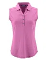 Cutter & Buck Forge Eco Stretch Recycled Womens Sleeveless Polo