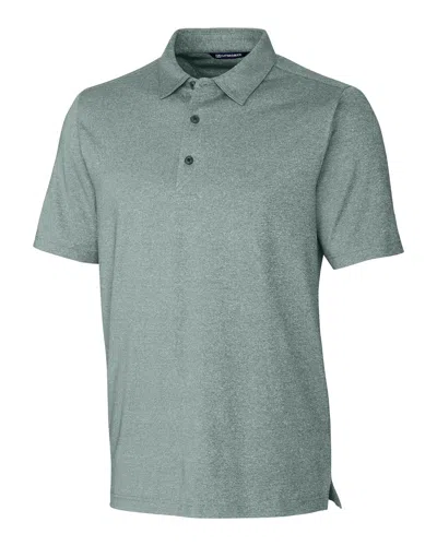 Cutter & Buck Forge Heathered Stretch Mens Polo Shirt In Green