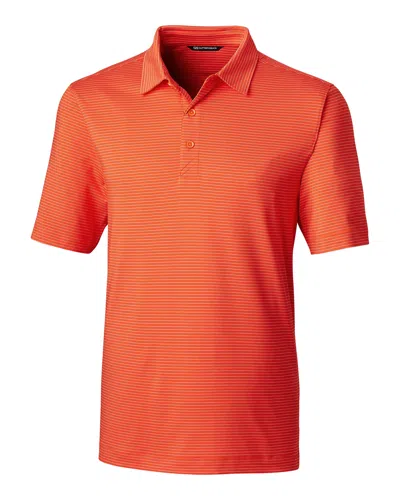 Cutter & Buck Forge Pencil Stripe Stretch Mens Big And Tall Polo Shirt