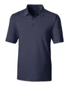 Cutter & Buck Forge Pencil Stripe Stretch Mens Big And Tall Polo Shirt In Blue