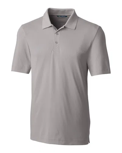 Cutter & Buck Forge Stretch Mens Polo Shirt In Gray