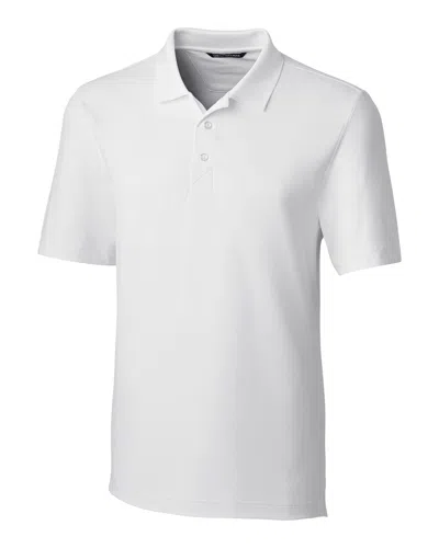 Cutter & Buck Forge Stretch Mens Polo Shirt In White