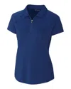 Cutter & Buck Forge Stretch Womens Short Sleeve Polo Shirt In Multi