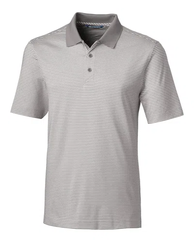 Cutter & Buck Forge Tonal Stripe Stretch Mens Big And Tall Polo Shirt In Multi