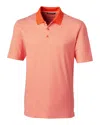 Cutter & Buck Forge Tonal Stripe Stretch Mens Polo Shirt In Multi