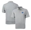 CUTTER & BUCK CUTTER & BUCK GRAY AIR FORCE FALCONS TEAM LOGO VIRTUE ECO PIQUE RECYCLED POLO