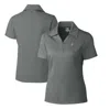 CUTTER & BUCK CUTTER & BUCK  GRAY ALBUQUERQUE ISOTOPES CB DRYTEC GENRE TEXTURED SOLID POLO