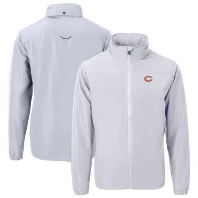 Cutter & Buck Gray Chicago Bears  Charter Eco Recycled Full-zip Jacket