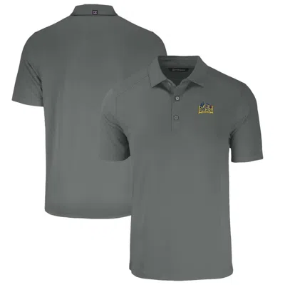Cutter & Buck Gray Drexel Dragons Big & Tall Forge Eco Stretch Recycled Polo