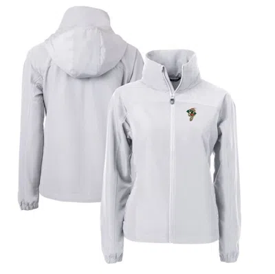Cutter & Buck Gray Greensboro Grasshoppers Charter Eco Recycled Full-zip Jacket