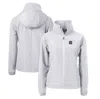 CUTTER & BUCK CUTTER & BUCK  GRAY HOLY CROSS CRUSADERS CHARTER ECO RECYCLED FULL-ZIP JACKET