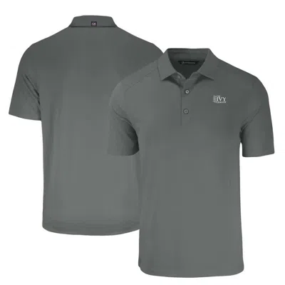 Cutter & Buck Gray Ivy League Big & Tall Forge Eco Stretch Recycled Polo