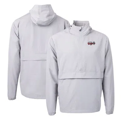 Cutter & Buck Gray Lansing Lugnuts  Charter Eco Recycled Half-zip Anorak Jacket