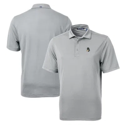 Cutter & Buck Gray Michigan State Spartans Team Big & Tall Virtue Eco Pique Recycled Polo