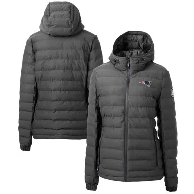 Cutter & Buck Gray New England Patriots Mission Ridge Repreve Eco Insulated Full-zip Puffer Jacket