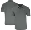 CUTTER & BUCK CUTTER & BUCK GRAY PHILADELPHIA EAGLES  FORGE ECO STRETCH RECYCLED POLO