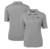 CUTTER & BUCK CUTTER & BUCK GRAY PITTSBURGH PIRATES CITY CONNECT VIRTUE ECO PIQUE RECYCLED POLO