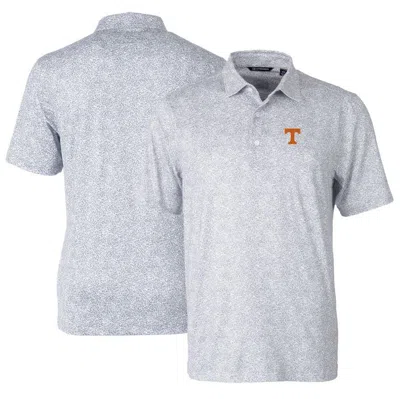Cutter & Buck Gray Tennessee Volunteers Pike Constellation Print Stretch Polo
