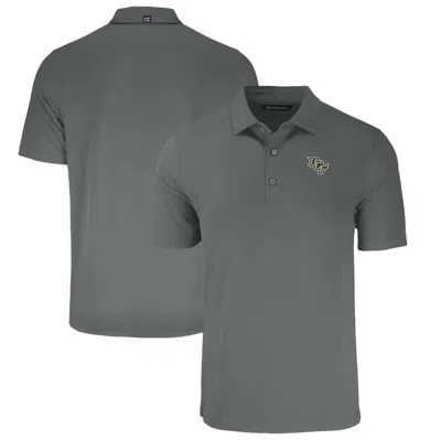 Cutter & Buck Gray Ucf Knights Big & Tall Forge Eco Stretch Recycled Polo