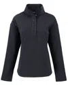 Cutter & Buck Hunts Point Eco Textured Fleece Recycled Womens Snap Pullover
