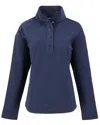 Cutter & Buck Hunts Point Eco Textured Fleece Recycled Womens Snap Pullover