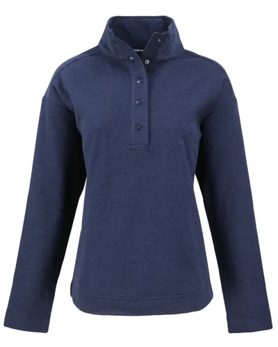 Cutter & Buck Hunts Point Eco Textured Fleece Recycled Womens Snap Pullover