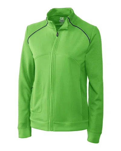 Cutter & Buck Ladies' Cb Drytec Edge Full Zip Jacket In Multi
