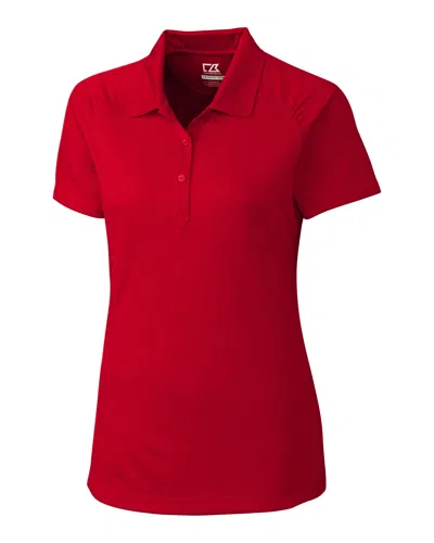 Cutter & Buck Ladies' Cb Drytec Northgate Polo Shirt In Red