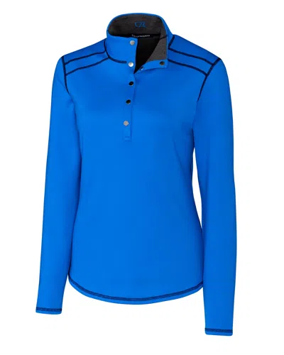 Cutter & Buck Ladies' Evergreen Reversible Overknit Jacket In Multi