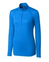 Cutter & Buck Ladies' Williams Half Zip Jacket In Multi