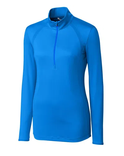 Cutter & Buck Ladies' Williams Half Zip Jacket In Multi