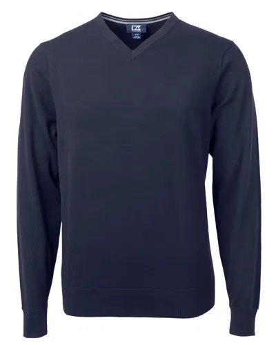 Cutter & Buck Lakemont Tri-blend Mens V-neck Pullover Sweater In Multi