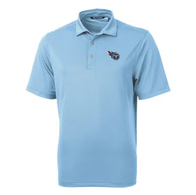Cutter & Buck Light Blue Tennessee Titans Virtue Eco Pique Recycled Polo