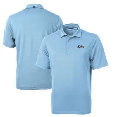Cutter & Buck Light Blue Ucf Knights Citronaut Virtue Eco Pique Recycled Polo