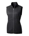 CUTTER & BUCK MAINSAIL BASIC SWEATER-KNIT WOMENS FULL ZIP VEST