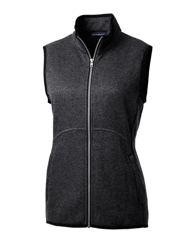 Cutter & Buck Mainsail Basic Sweater-knit Womens Full Zip Vest