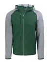 Cutter & Buck Mainsail Full Zip Hooded Mens Jacket In Green