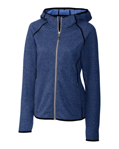 Cutter & Buck Mainsail Sweater-knit Hoodie Womens Full Zip Jacket
