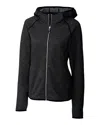 Cutter & Buck Mainsail Sweater-knit Hoodie Womens Full Zip Jacket