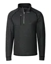 Cutter & Buck Mainsail Sweater-knit Mens Big And Tall Half Zip Pullover Jacket